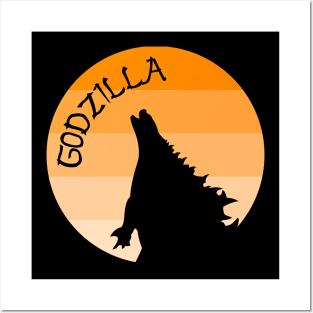 Godzilla 02 Posters and Art